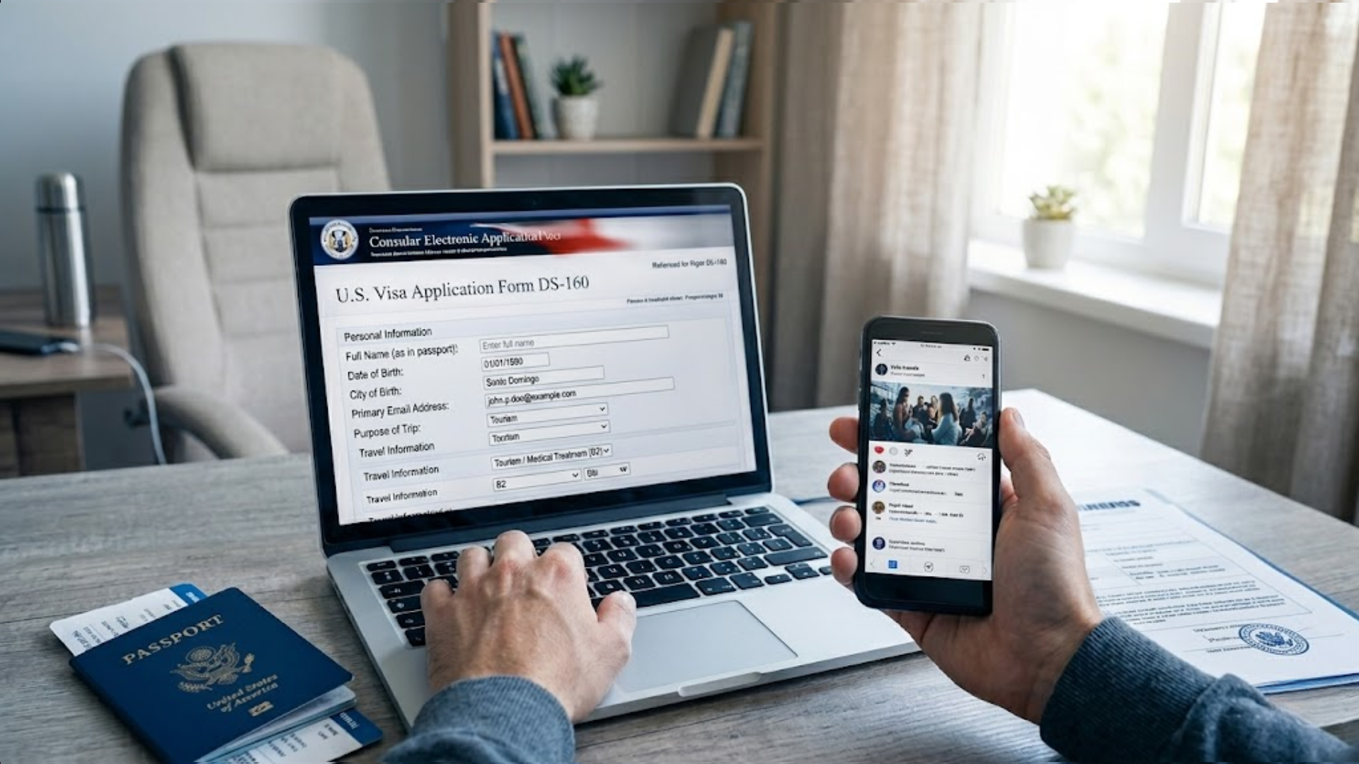 EE. UU. amplía revisión de redes sociales a más tipos de visa 10 Visa