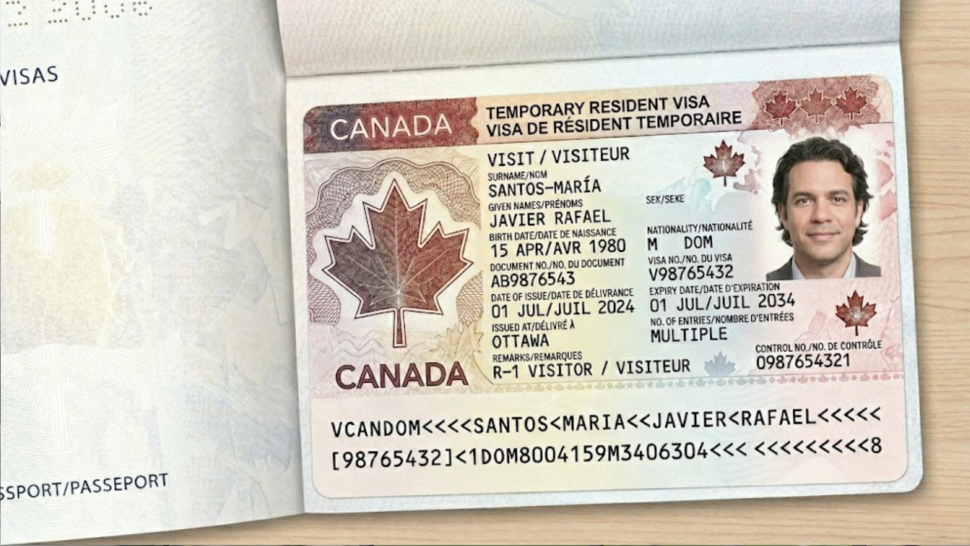 visa canadiense